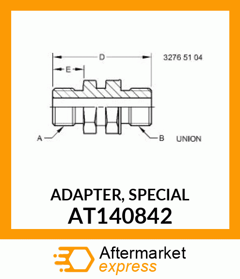 ADAPTER, SPECIAL AT140842
