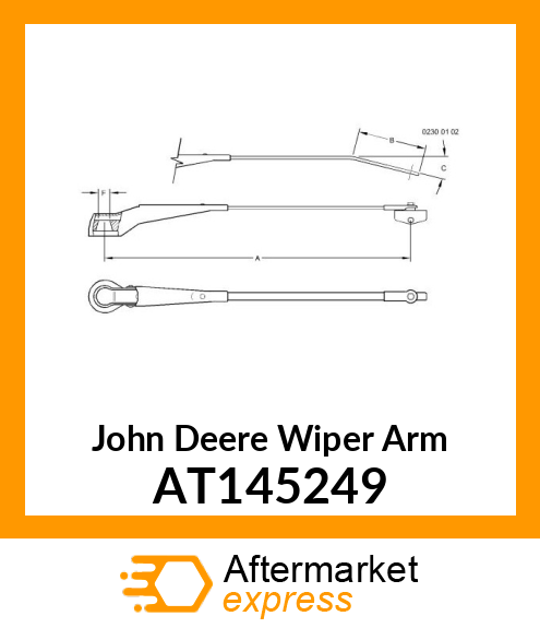 ARM, WIPER AT145249