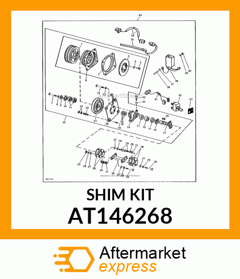 SHIM KIT AT146268