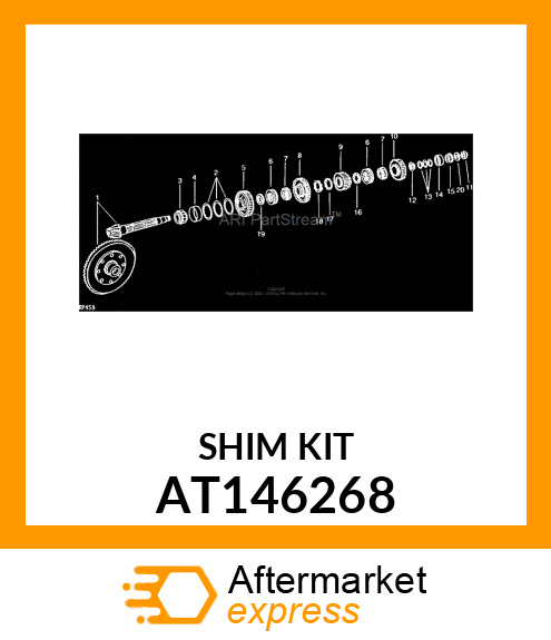 SHIM KIT AT146268