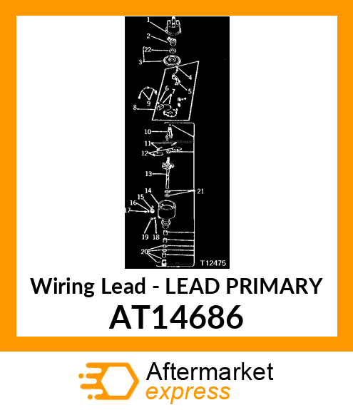 Wiring Lead - LEAD PRIMARY AT14686