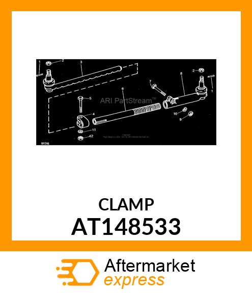 CLAMP ASSY AT148533