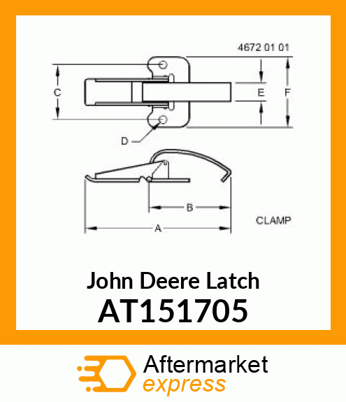 LATCH, ASSEMBLY AT151705