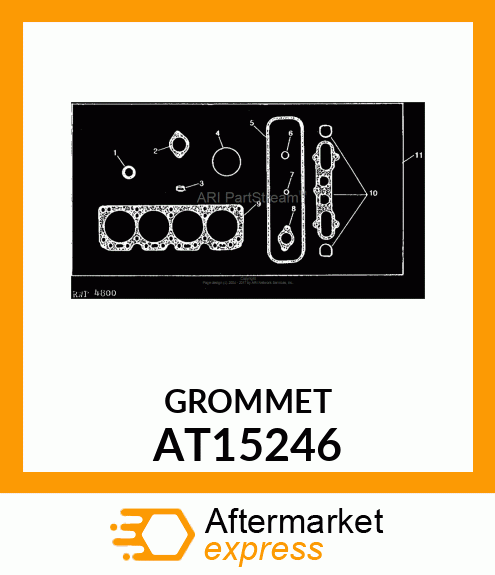 SEAL ,VALVE GUIDE AT15246