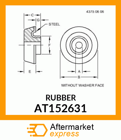 RUBBER AT152631