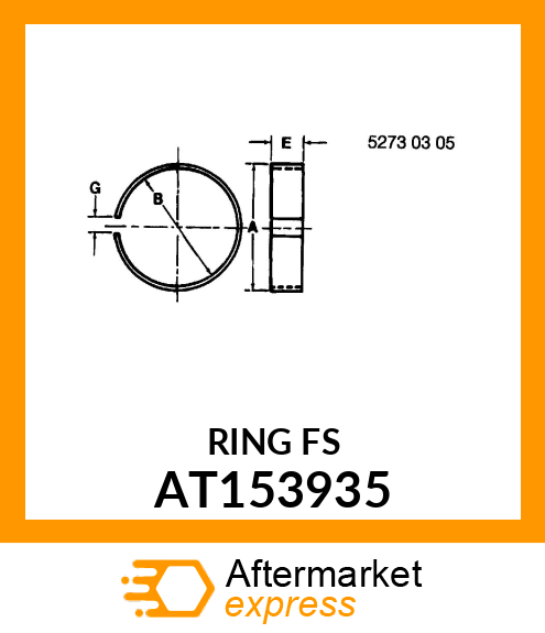 Back-Up Ring AT153935