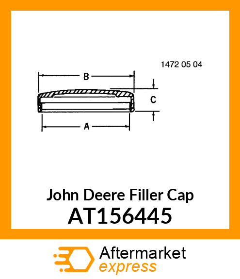 CAP,FUEL AT156445