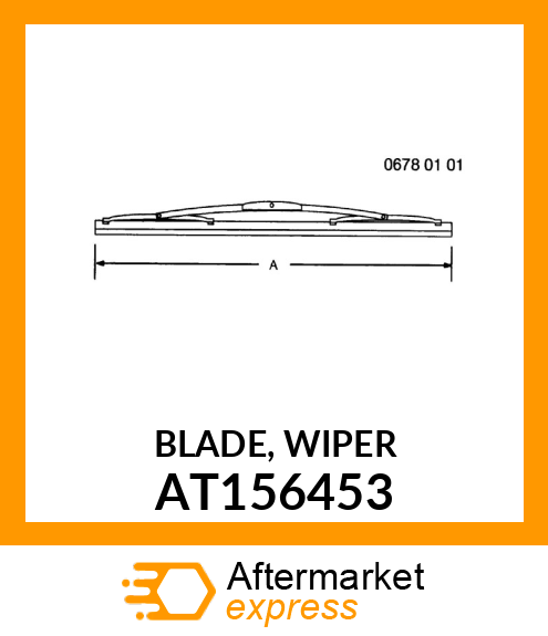 BLADE, WIPER AT156453