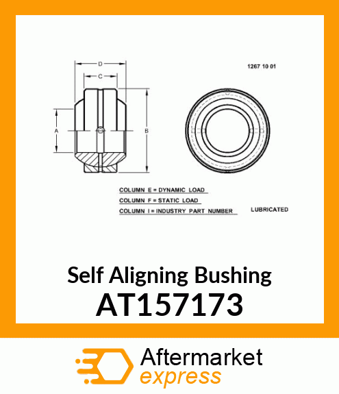 Aligning Bushing AT157173