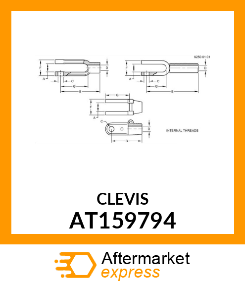 CLEVIS AT159794
