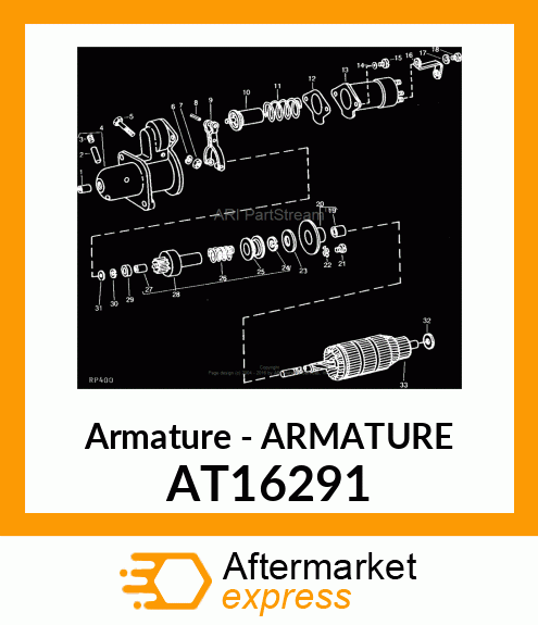 Armature - ARMATURE AT16291