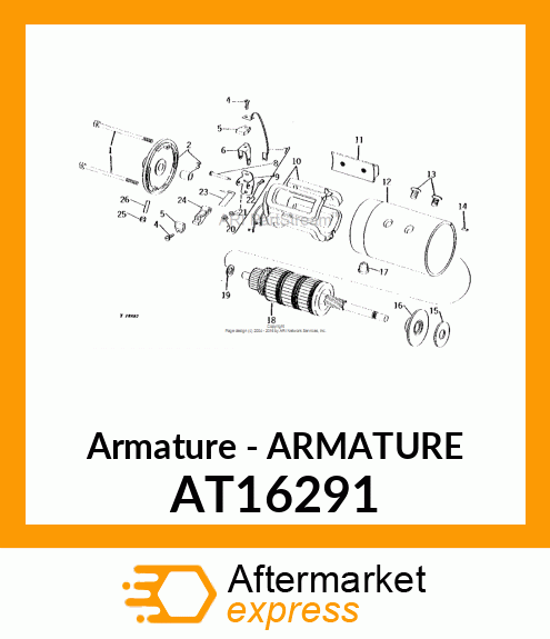 Armature - ARMATURE AT16291