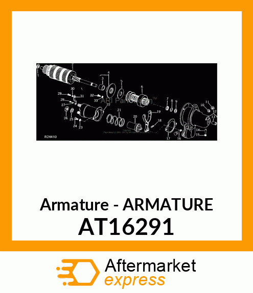 Armature - ARMATURE AT16291