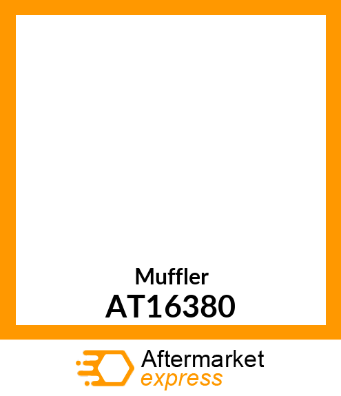 Muffler - MUFFLER AT16380