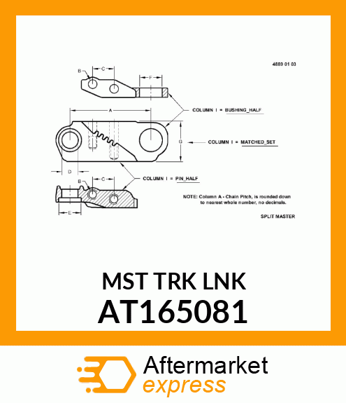 SPLIT AT165081