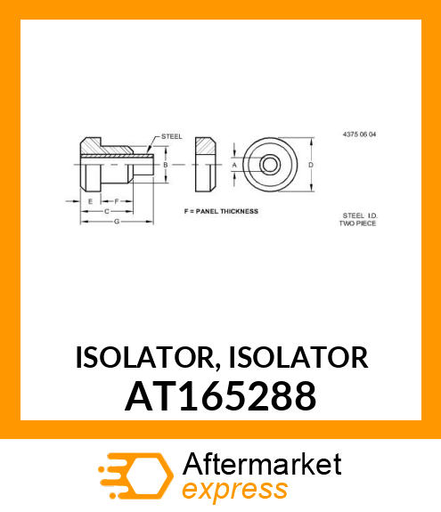 ISOLATOR, ISOLATOR AT165288