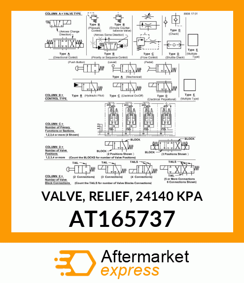 VALVE, RELIEF, 24140 KPA AT165737