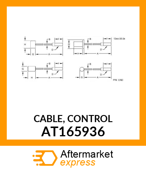 CABLE, CONTROL AT165936