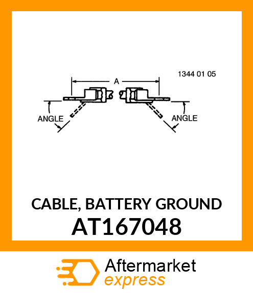 CABLE, BATTERY GROUND AT167048