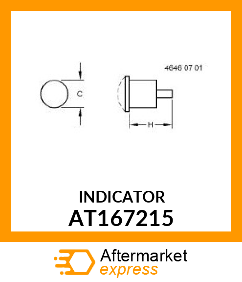 INDICATOR, LED AT167215