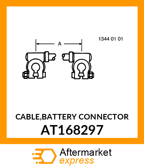 CABLE,BATTERY CONNECTOR AT168297
