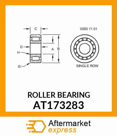 ROLLER BEARING AT173283