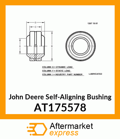 Aligning Bushing AT175578