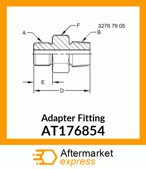 Adapter Fitting AT176854