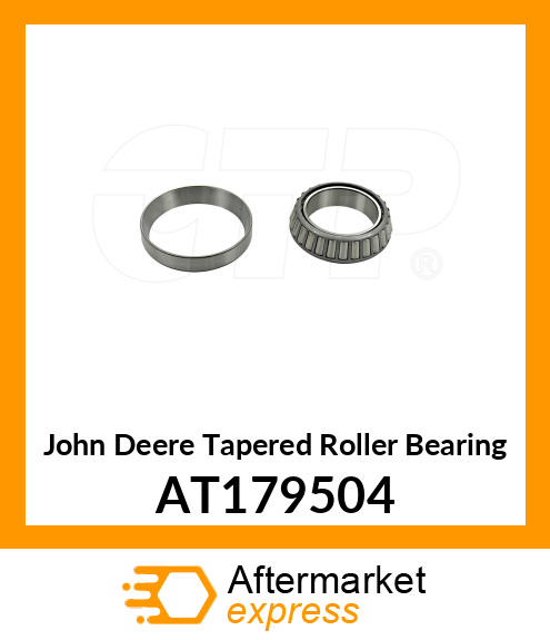 BEARING, TAPER AT179504