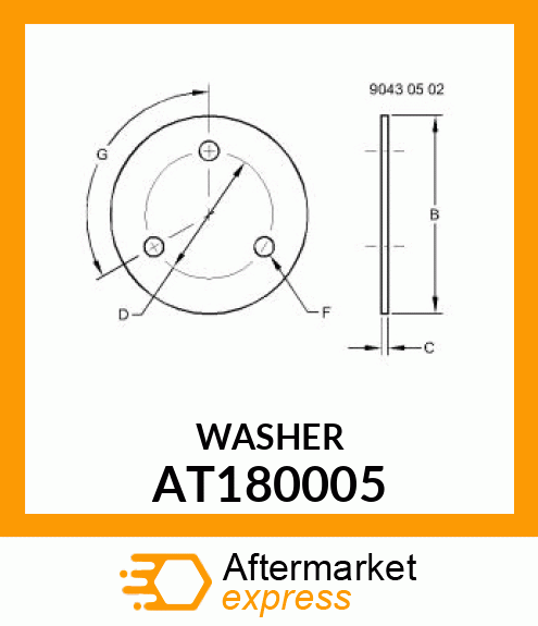 WASHER AT180005