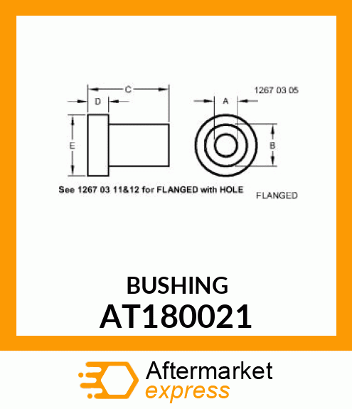 BUSHING AT180021