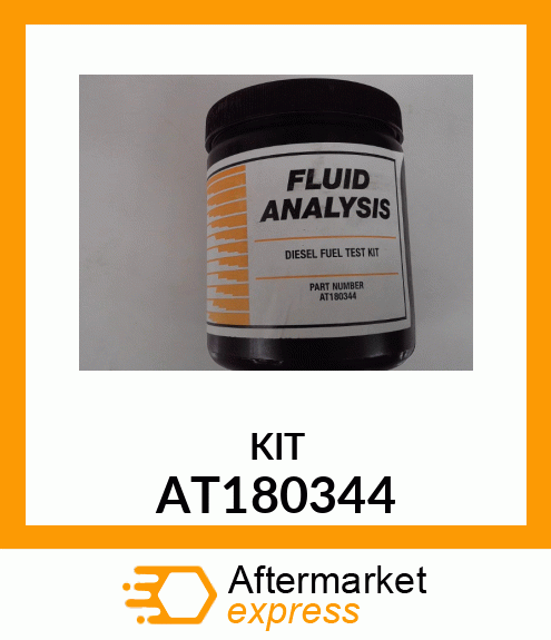 KIT, DIESEL FUEL ANALYSIS AT180344