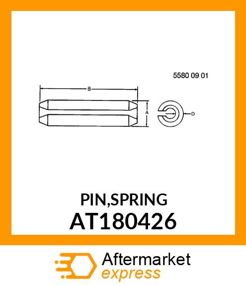 PIN,SPRING AT180426