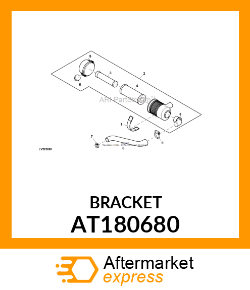 LATCH, ASM LATCH AT180680