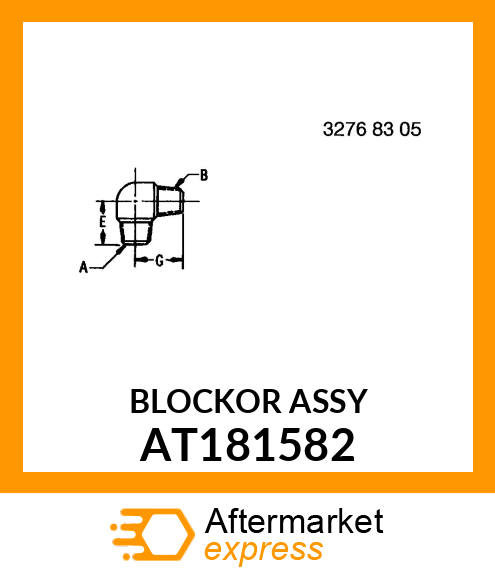 BLOCKOR ASSY AT181582