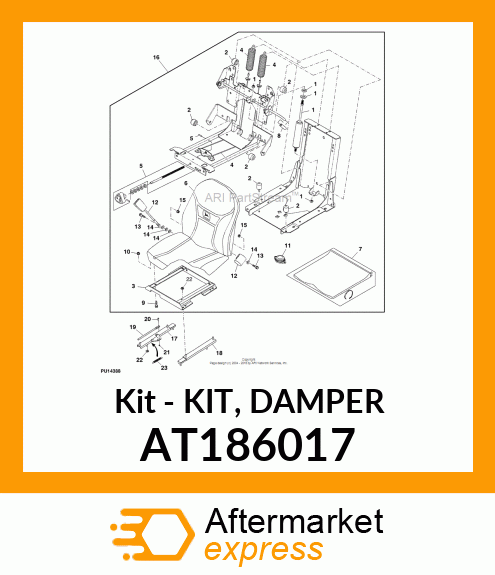 Kit - KIT, DAMPER AT186017