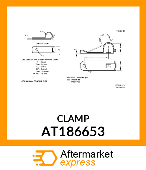 CLAMP AT186653