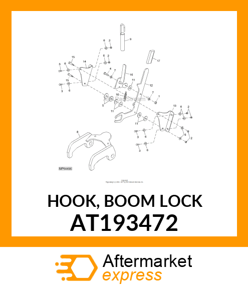 HOOK, BOOM LOCK AT193472