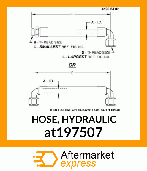 HOSE, HYDRAULIC at197507