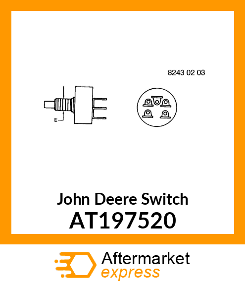 SWITCH ROTARY 3 SPEED AT197520