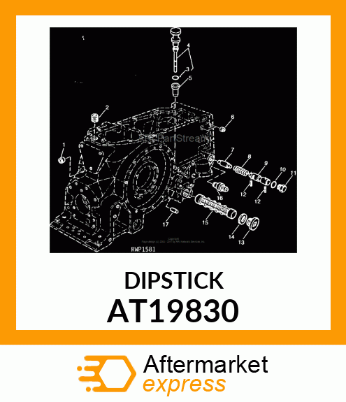 CAP,OIL LEVEL,WITH ROD AT19830