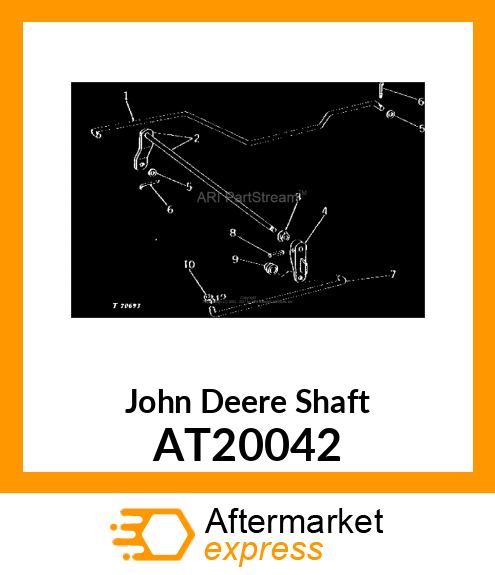 SHAFT SPEED CONTROL W/ARM AT20042