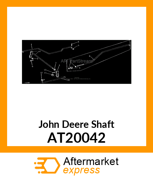 SHAFT SPEED CONTROL W/ARM AT20042