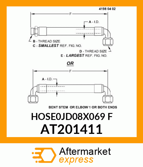 HOSE0JD08X069 F AT201411