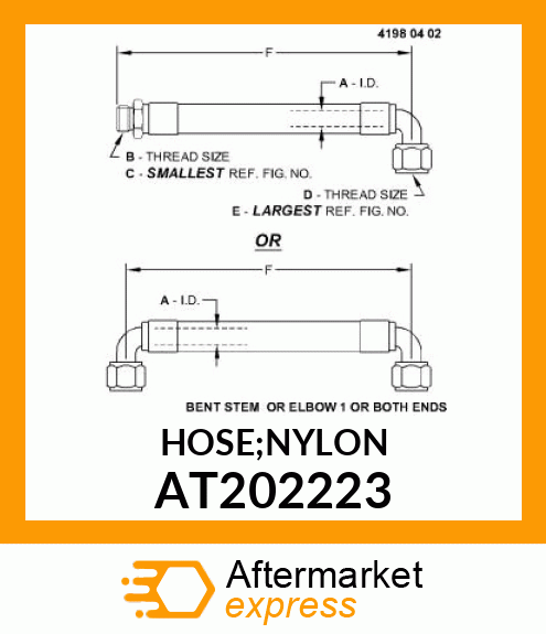 HOSE;NYLON AT202223