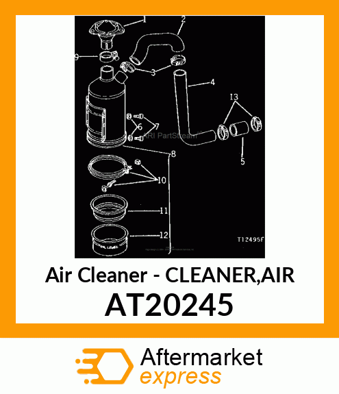 Air Cleaner - CLEANER,AIR AT20245