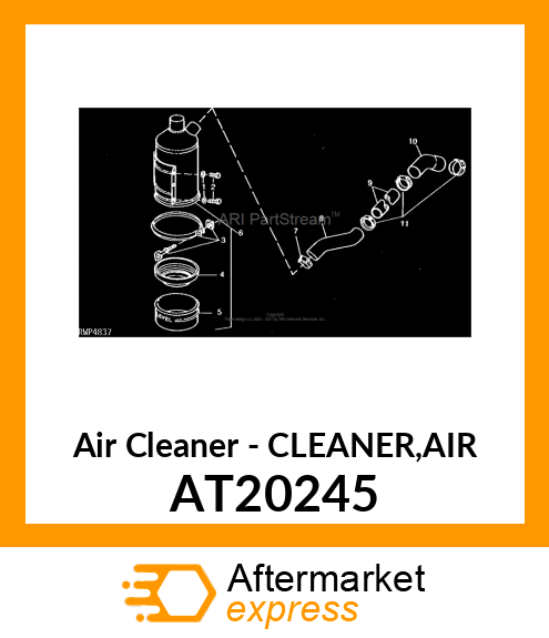 Air Cleaner - CLEANER,AIR AT20245