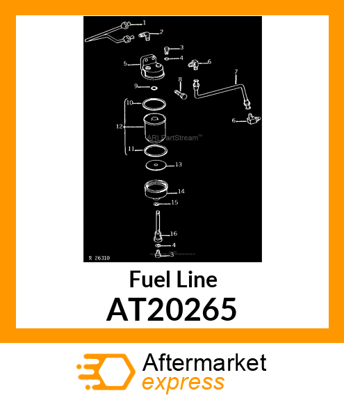 Fuel Line AT20265