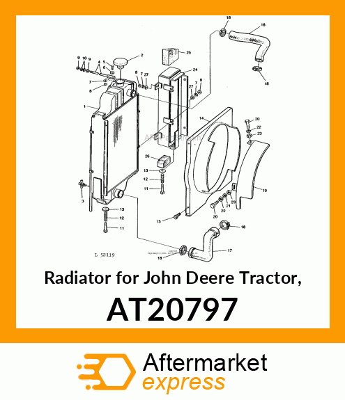 Radiator AT20797