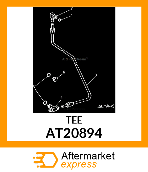 TEE,ADJUSTABLE AT20894